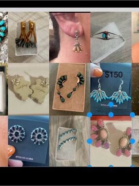 Turquoise and Silver and other Indigenous Jewelry